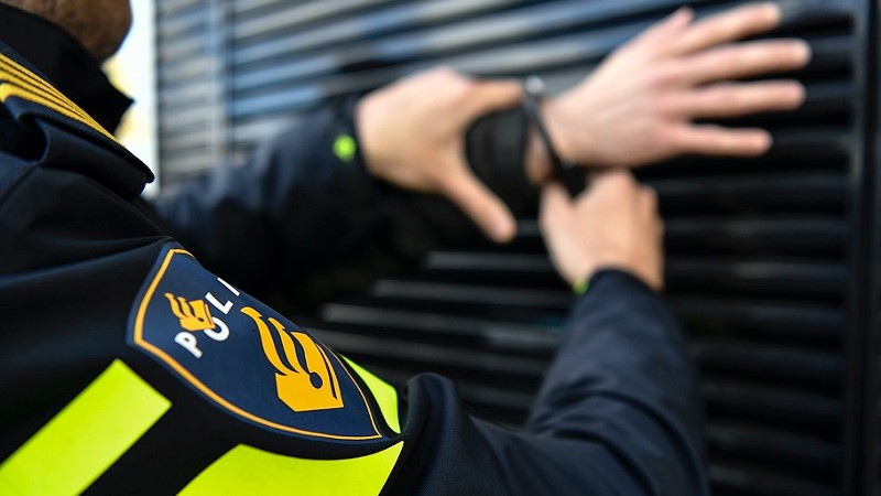 Politie aanhouding stock 2